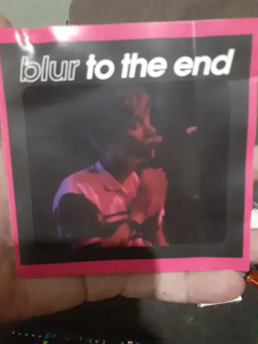 Cd Blur / To the end / Ao vivo / Importado / Itália / 1996