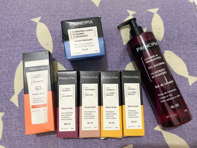 Kit Principia Rotina Completa + Vitamina C de Brinde - 7 Itens.
