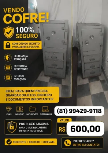 VENDO COFRE