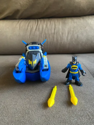 Batman e seu veículo - Imaginext 