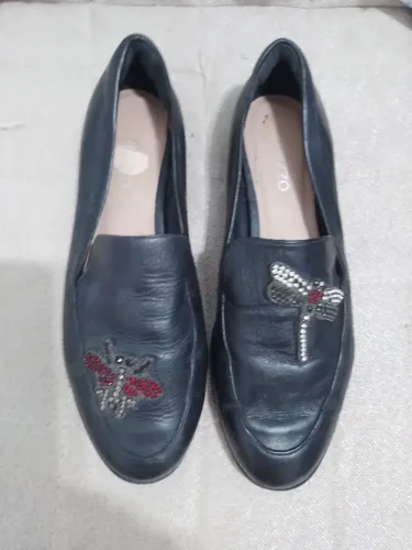 Mocassim da Arezzo Original em couro legítimo-36