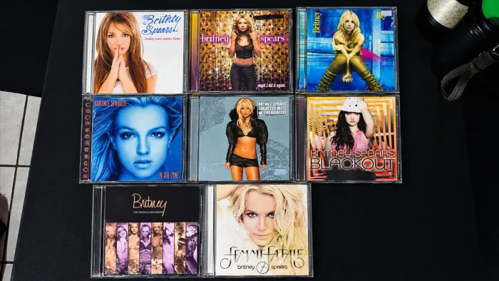 Coleção de Cd's Britney Spears