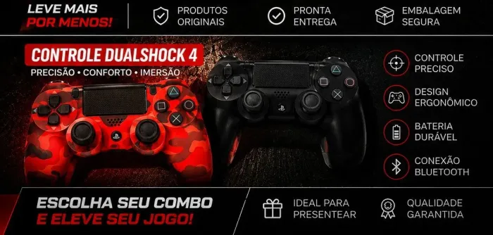 Controle de ps4