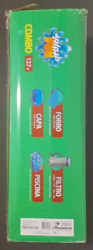 Piscina Mor Redonda Inflável 4.600L Combo