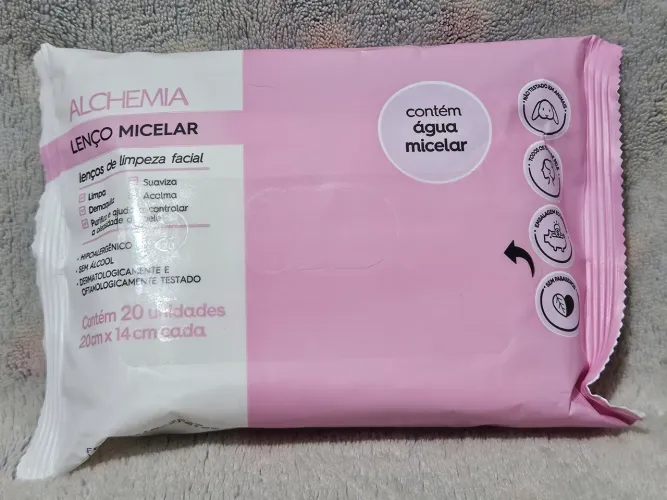 Lenços De Limpeza Facia Demaquilantes 