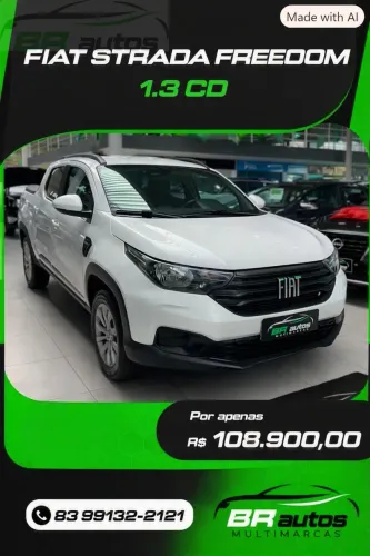 Fiat Strada Freedom 1.3 Flex 8V CD 2025