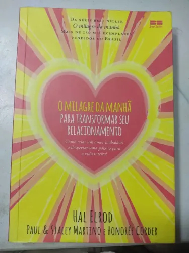 Livro O milagre da manhã para transformar seu relacionamento, de Elrod, Hal. Editorial Edi