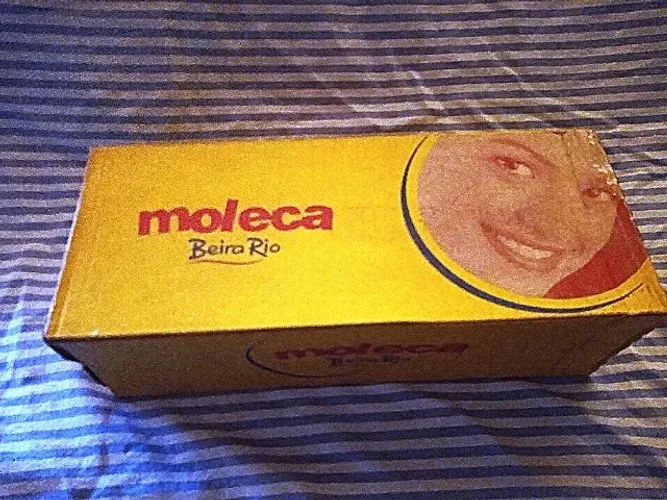 Sandália feminina Moleca Beira Rio versão 1989/1999 Número 33 