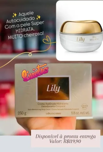 Hidratante  lily tradicional 