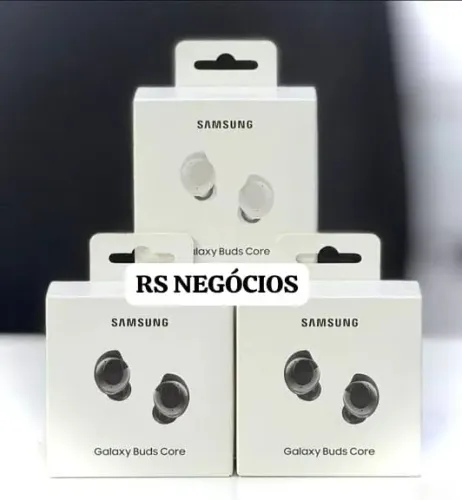 Galaxy Buds Core, Lacrado + NF (Até 12x)
