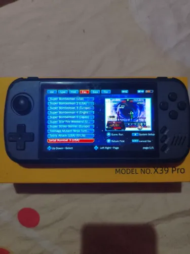 Videogame Portátil RetroGame. X39 Pro. 