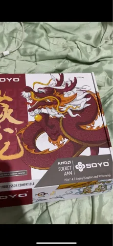 Soyo nova placa-mãe amd b450m