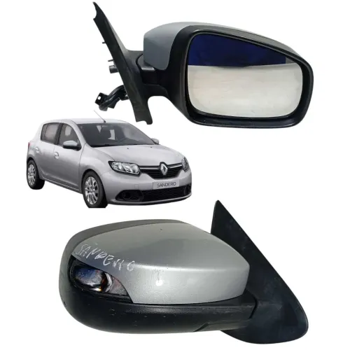 Retrovisor Direito Eletrico Renault Sandero Logan 2015-2019
