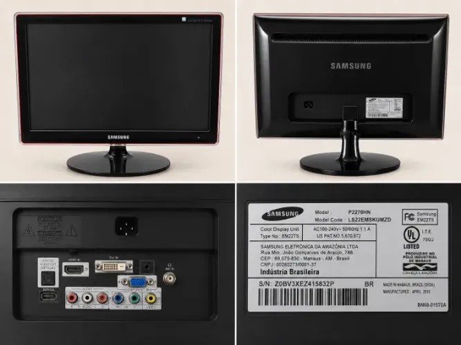 MONITOR SANSUNG P2270HN 60HZ