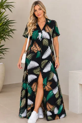 Vestido M estampado 