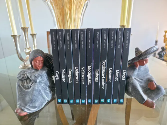 Enciclopedia Grandes Mestres. 10 livros. Impecável