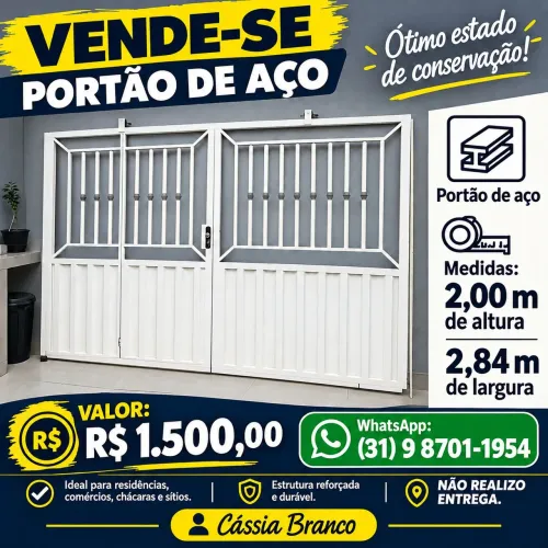 Vende-se portão USADO