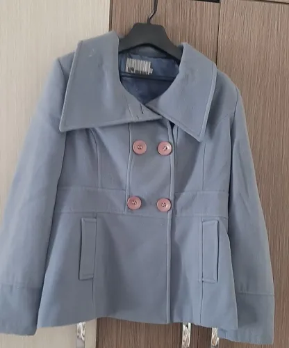 Vendo casaco de lã batida Tam 44