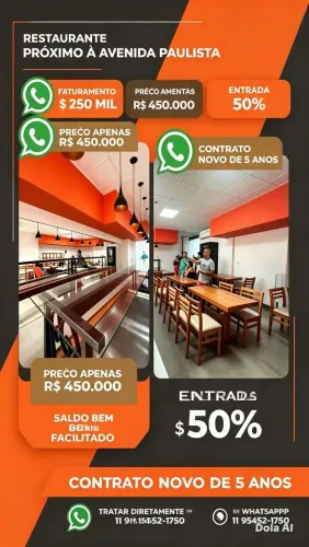 Restaurante kilo prox Avenida Paulista