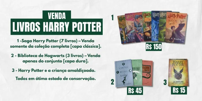 Livros Harry Potter