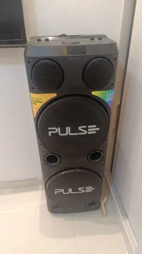 Caixa de Som Pulse Super Torre Double 2300W