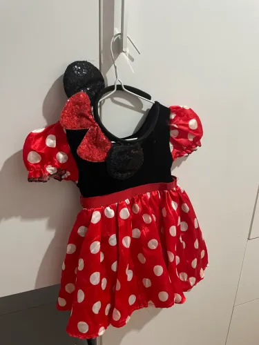 Vendo vestido da minnie infantil TAM 1