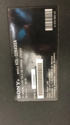 Placa de sinal e fonte KDL 32R435A (Preços na descrição)
