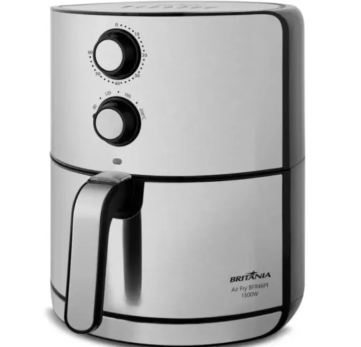 Fritadeira Elétrica sem Óleo/Air Fryer Britânia - BFR46PI 4,6L com Timer