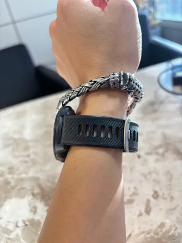 Pulseira Masculina/Feminina em Prata 925 - Estilo Bali Borobudur
