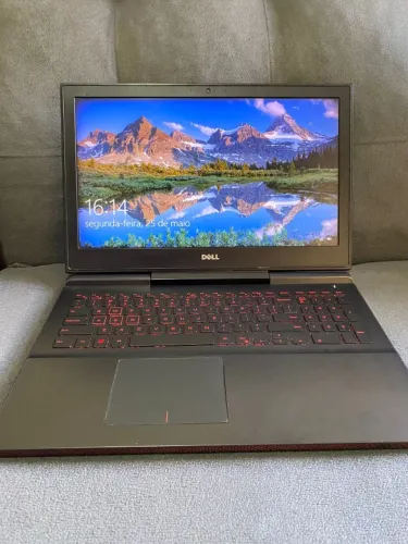 Notebook inspiron 15 7000 gaming Aceito troca por modelos inferiores com volta do interess