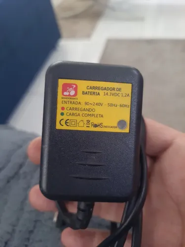Carregador moto elétrica bandeirantes