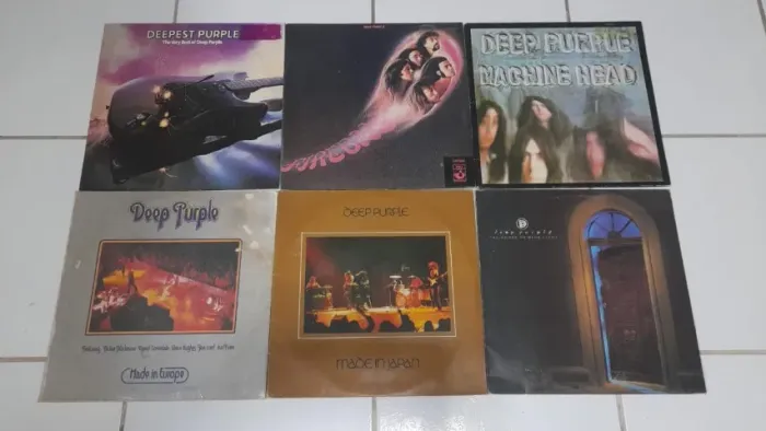 LP Vinil - Deep Purple - Lote com seis álbuns 