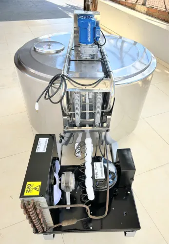 Resfriador InoX 300 Litros Tanque Tina Aço Açaí Sorvetes Agua de Coco Leite Galato 220v 