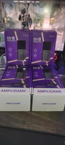 Microfone Dinâmica Fifine AM8 Lacrados