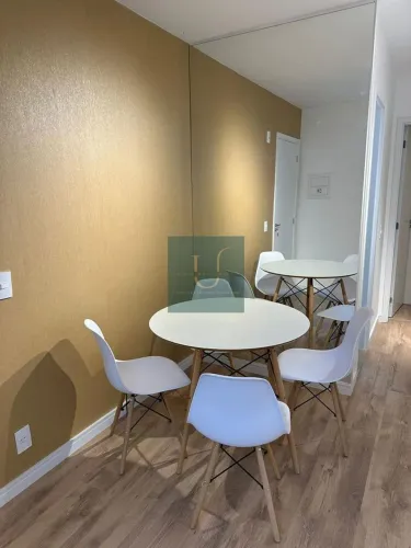Apartamento 45metros , quartos, semi mobiliado
