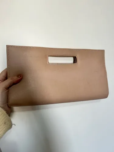 Vendo Bolsa Clutch/ Carteira Nude Rose 