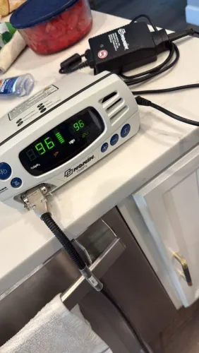 Oximetro nonin 7500fo para ressonância magnetica
