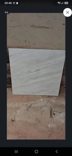 Porcelanato e argamassa