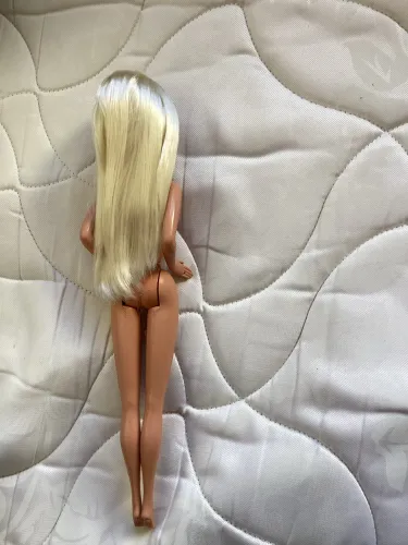 Barbie estrela noiva véu e grinalda