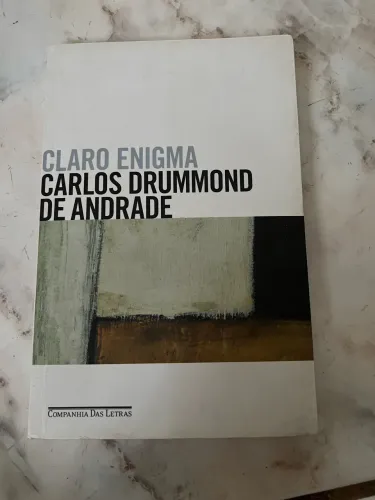 Claro enigma Carlos Drummond de Andrade