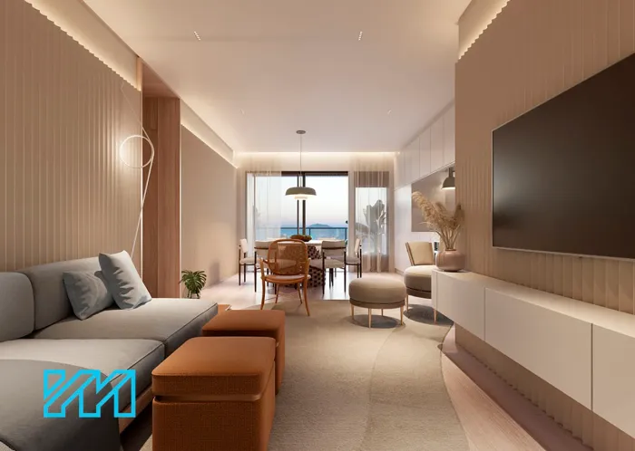 Apartamento no Edifício Artefacto Towers em Itajaí com 84.95m² privativos