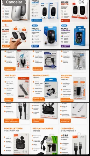 Eletrônicos & Acessórios todos disponíveis ( Novo )