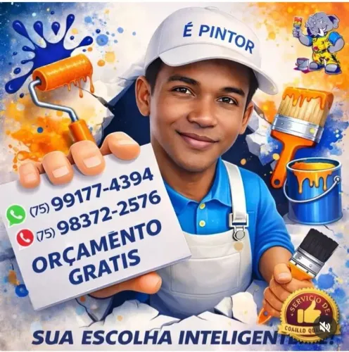 Pintor ..em casas muros e etc. 
