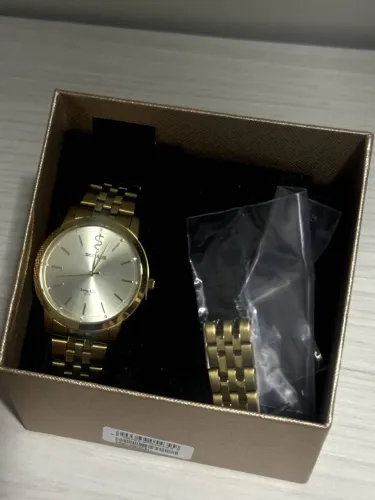 Relógio Dourado Original Seculus