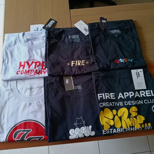 Pacote Com 6 Camisetas 100% Algodão Originais Plus Size Tamanho G1