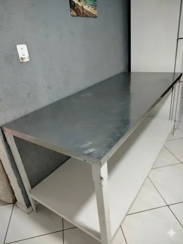 Mesa inox industrial 1,90