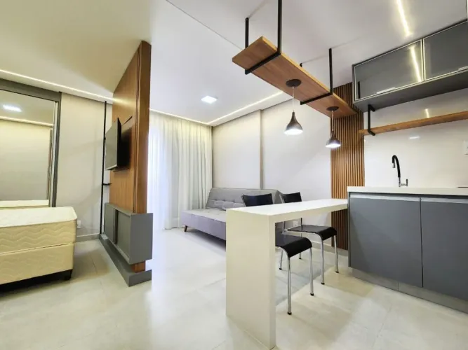 Studio com 1 quarto para alugar, 33 m² por R$ 2.400,00/mês - Centro - Juiz de Fora/MG