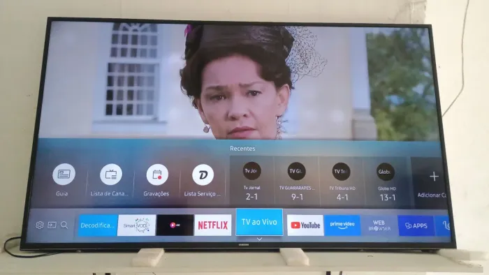 Tv Samsung 60 polegadas smart 4k tv plus 