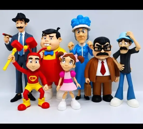 MASCOTES DE TIMES EM 3D