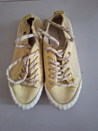 TENIS SOULIER LONA AMARELO